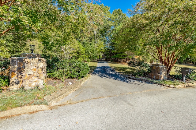 view of road