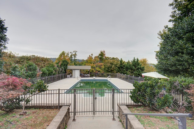 view of swimming pool