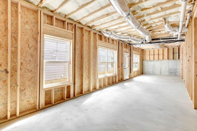 miscellaneous room featuring concrete floors