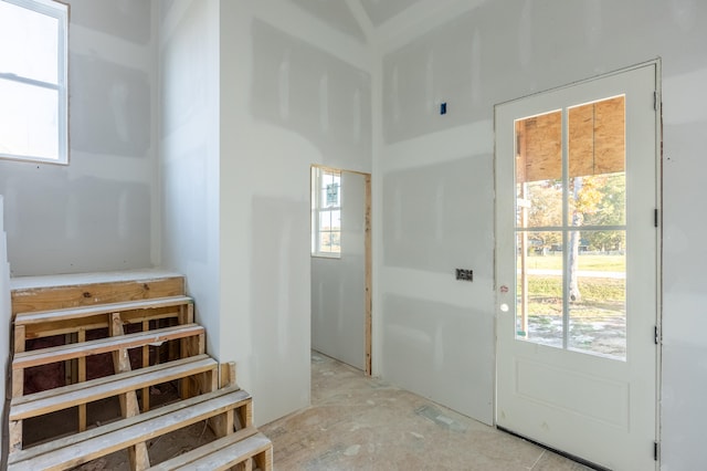 entryway with a healthy amount of sunlight