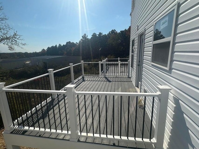 view of deck