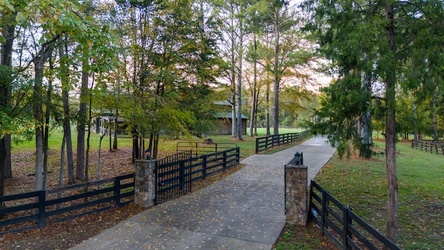 view of property's community