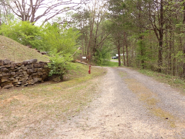 view of road