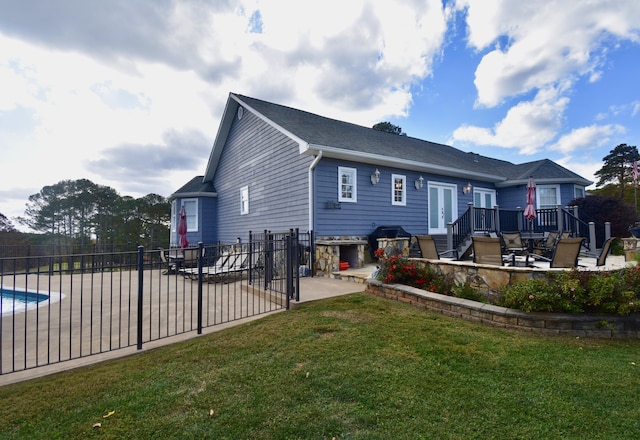 334 Belaire Dr, Copperhill, TN 37317 - back of house featuring a patio area and a deck