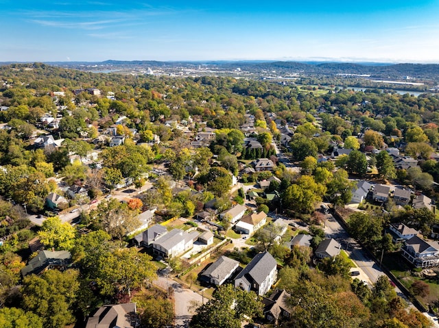 drone / aerial view