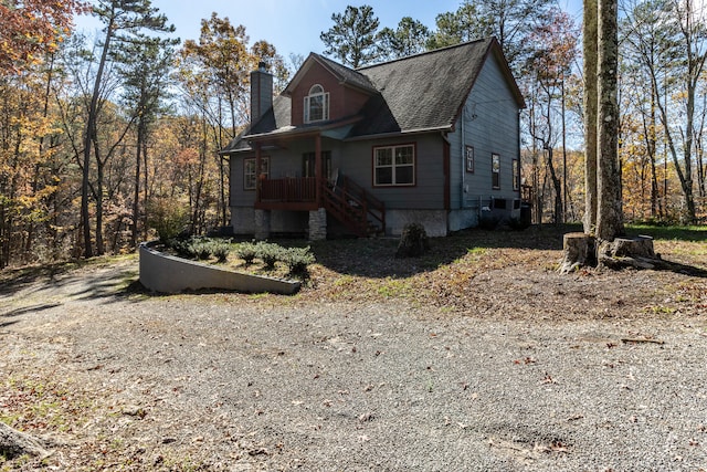 view of front of house