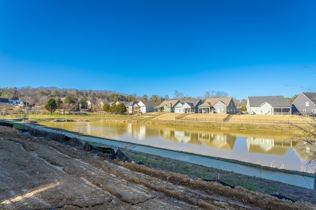 property view of water