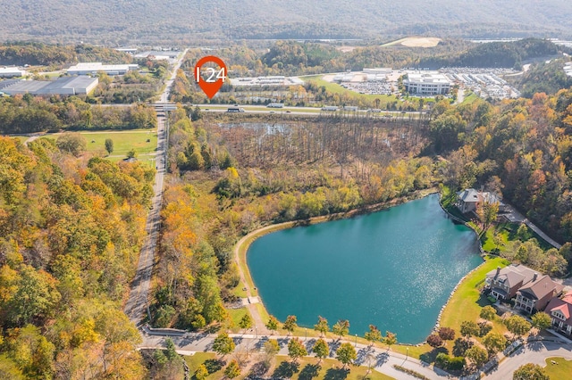 8556 Festival Loop, Chattanooga, TN 37419 - aerial view of property and surrounding area with a large body of water