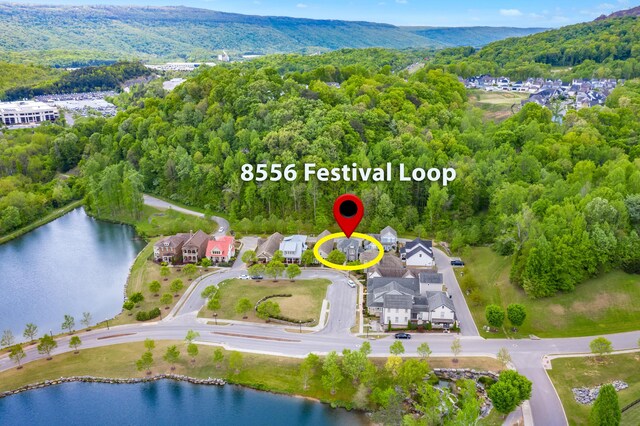 8556 Festival Loop, Chattanooga, TN 37419 - aerial view of a forest and a nearby body of water
