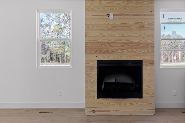 room details with hardwood / wood-style flooring