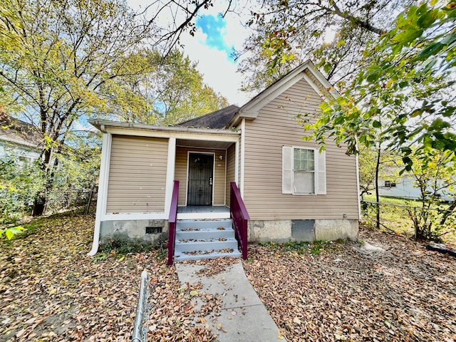 view of front of house