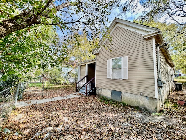 view of property exterior