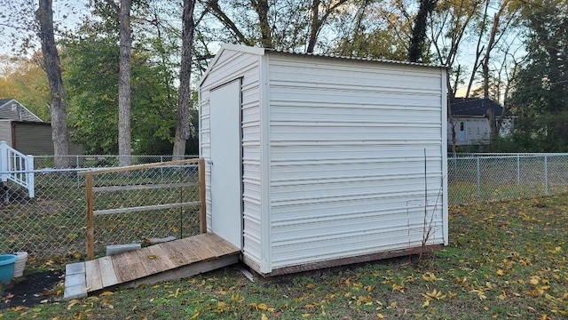 view of outdoor structure