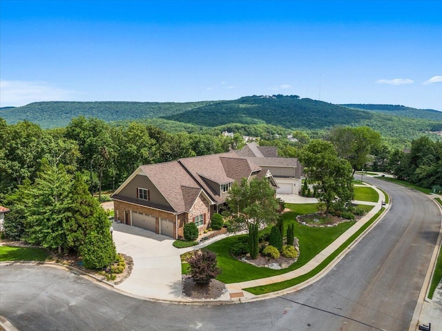4014 Hawks Way NE, Huntsville, AL 35811 - view of subject property featuring mountains and a heavily wooded area