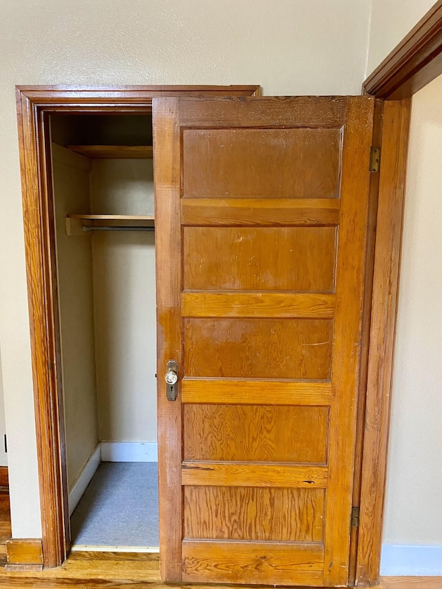 view of closet