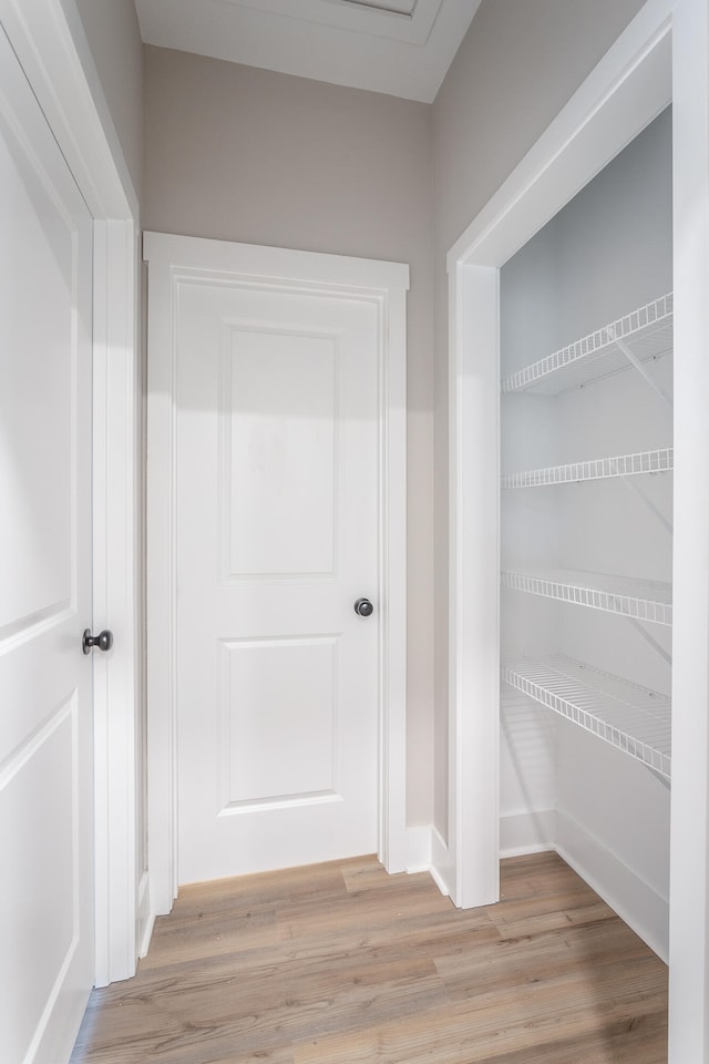 view of closet