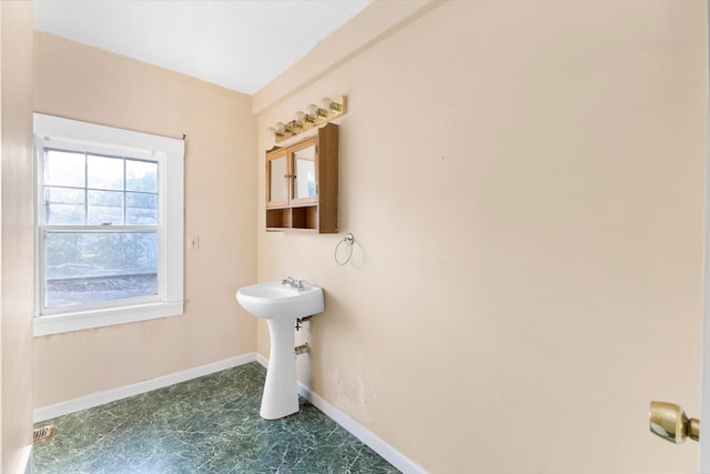 bathroom with sink