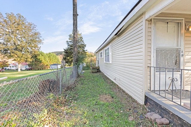 view of home's exterior