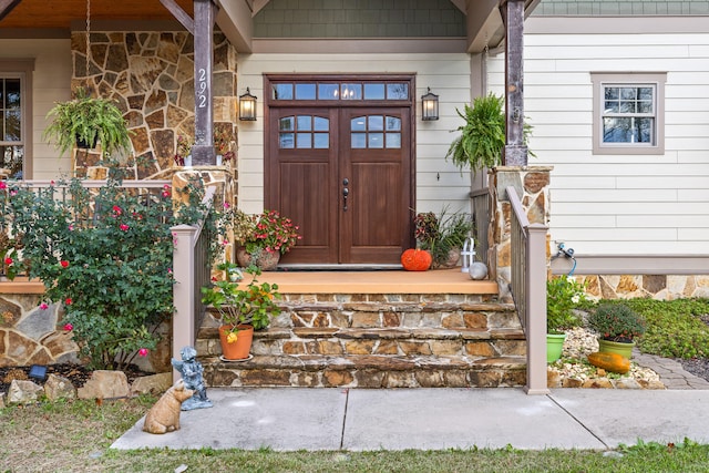 view of property entrance