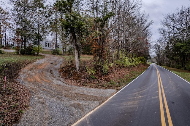 view of road