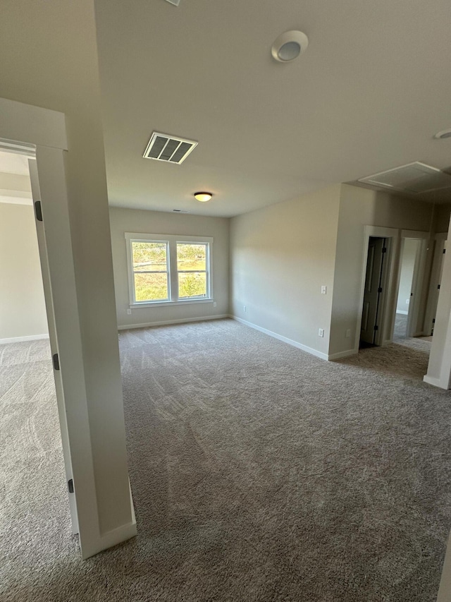 3349 Grassy Fields Ln Unit 177, Apison, TN 37302 - spare room with carpet, baseboards, and attic access
