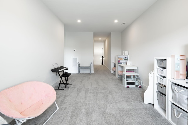 11330 Cape Vw Unit 33, Soddy Daisy, TN 37379 - recreation room featuring carpet, recessed lighting, and baseboards