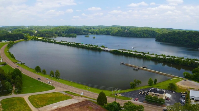 11330 Cape Vw Unit 33, Soddy Daisy, TN 37379 - bird's eye view of a nearby body of water and a forest