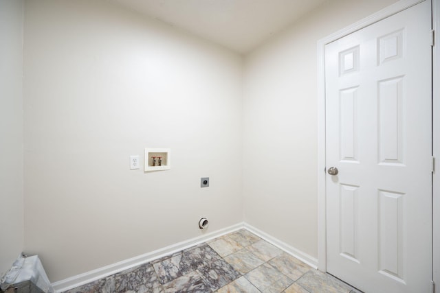 9100 Coventry Ln, Chattanooga, TN 37416 - washroom with electric dryer hookup, washer hookup, and baseboards
