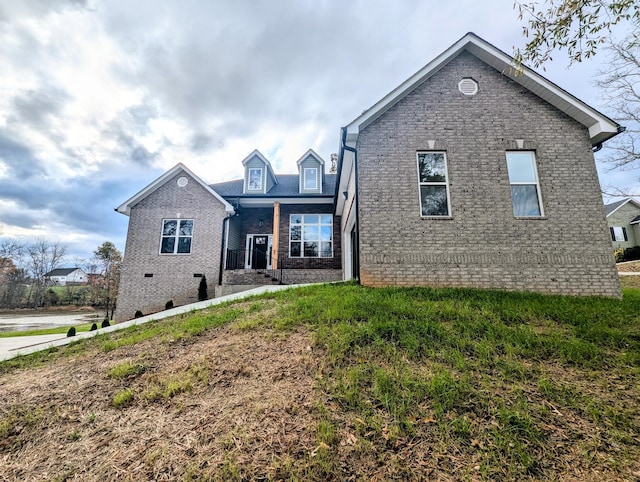 view of back of property