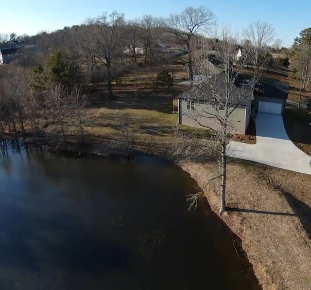 property view of water