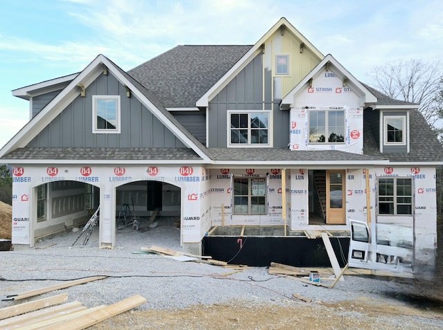 view of property under construction