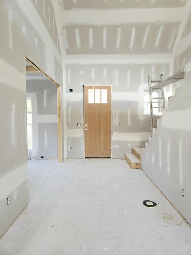 entrance foyer with a wealth of natural light