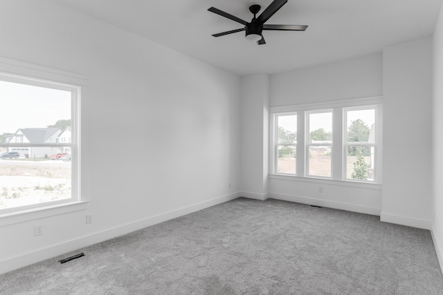 8340 Snowdrop Way, Ooltewah, TN 37363 - carpeted spare room featuring ceiling fan and baseboards