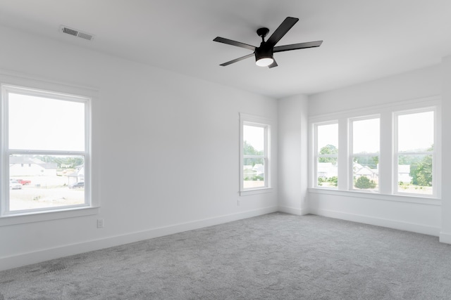 8340 Snowdrop Way, Ooltewah, TN 37363 - carpeted empty room with baseboards and ceiling fan