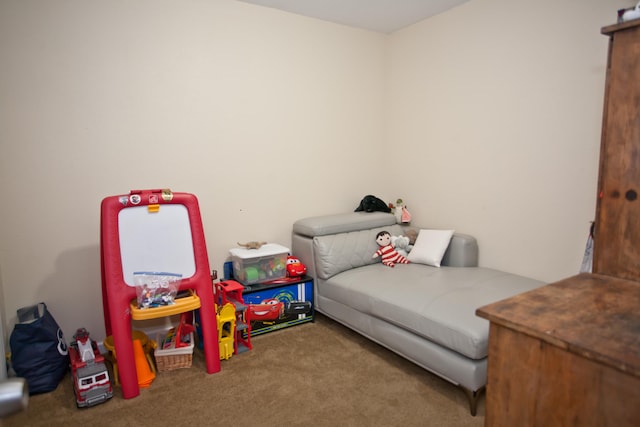 bedroom featuring carpet floors