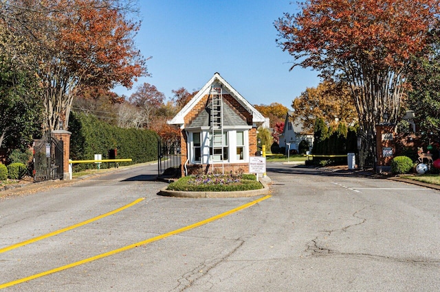 view of road