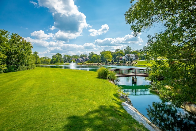 property view of water