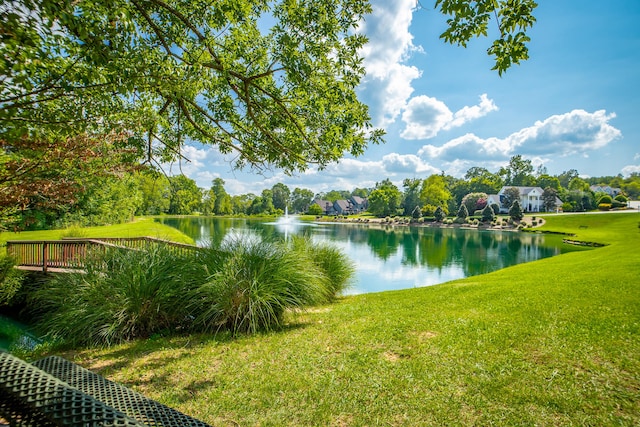 property view of water