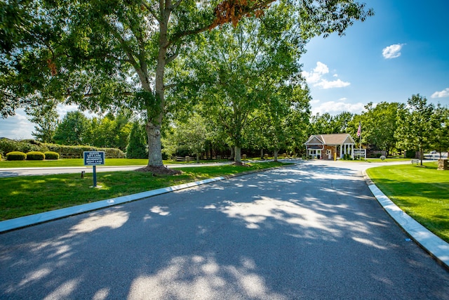 view of road