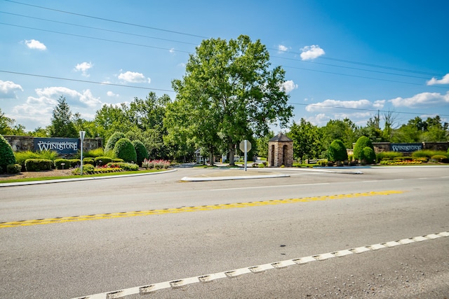 view of road