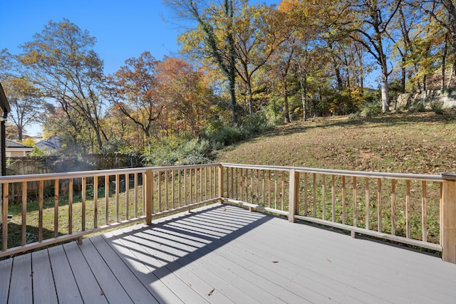 view of deck