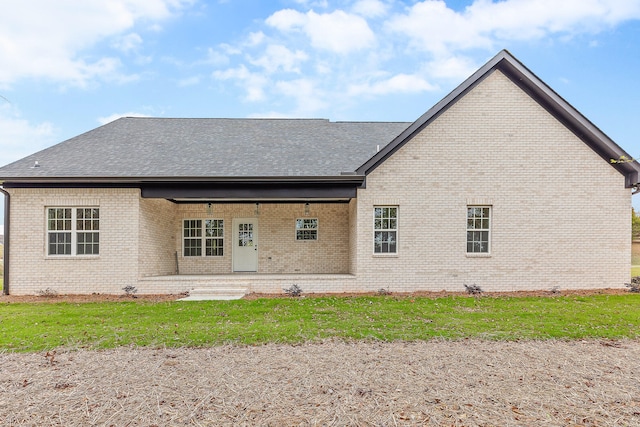 view of back of property