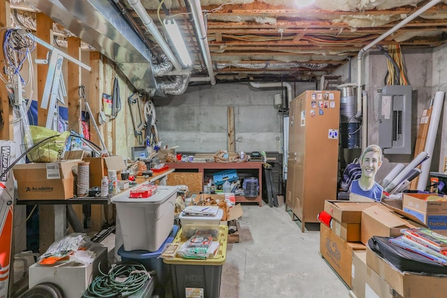 289 Magnolia Pl, Ringgold, GA 30736 - unfinished basement with electric panel