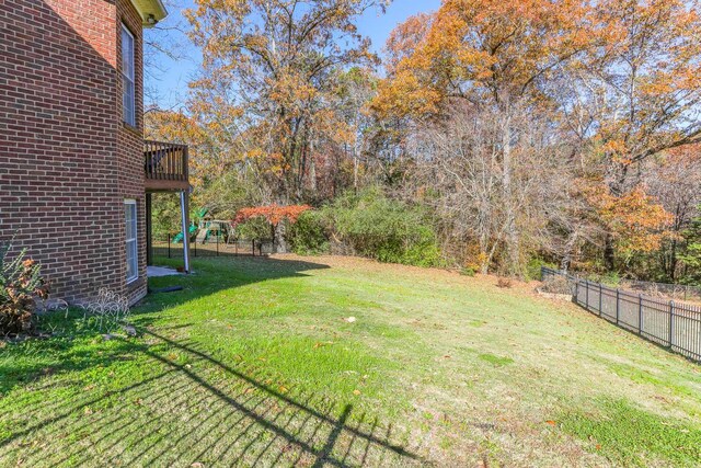 289 Magnolia Pl, Ringgold, GA 30736 - view of yard with a playground
