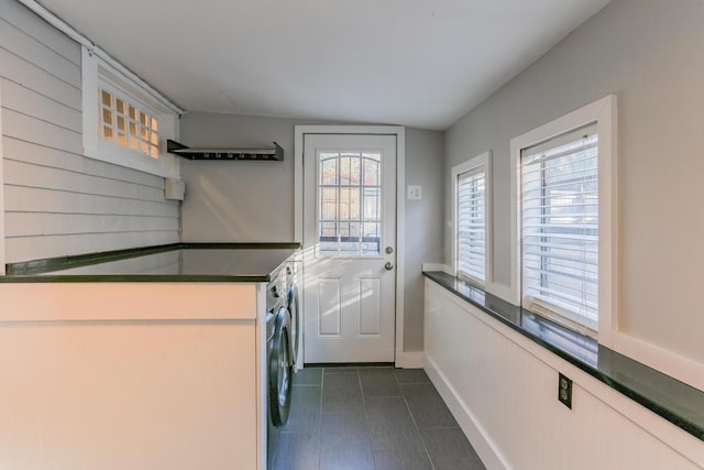 view of laundry area