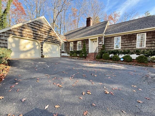 ranch-style house with a garage