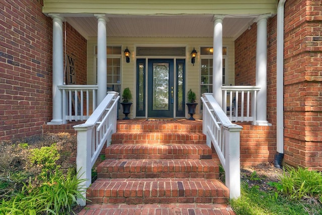 view of property entrance