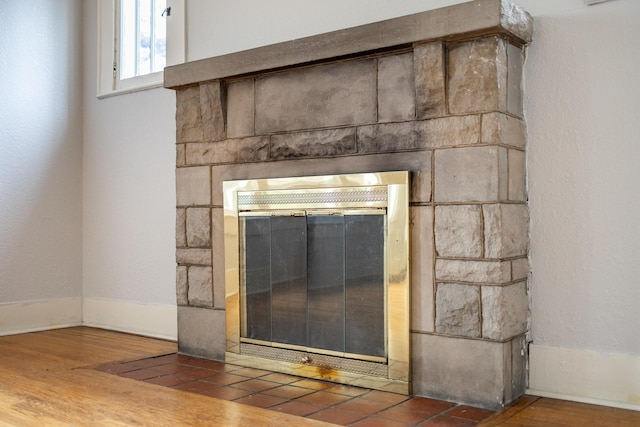 room details featuring wood-type flooring