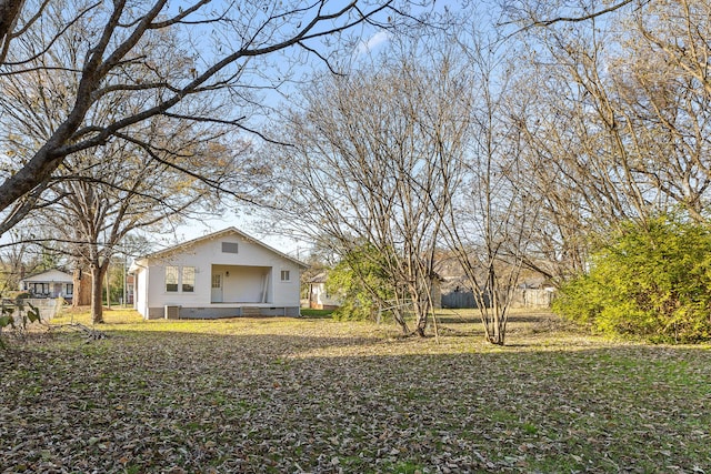 view of yard