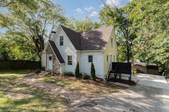 view of front of house